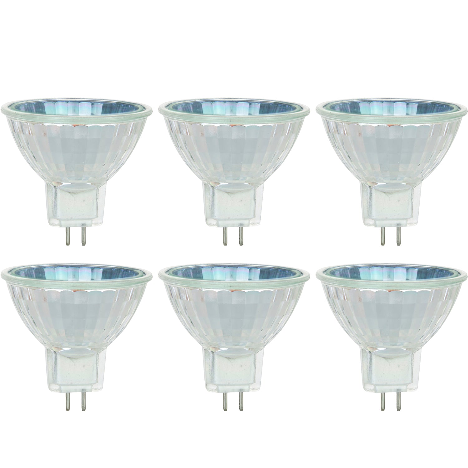 Sunlite 35MR16/CG/FL/120V/6PK Halogen 35W 120V MR16 Flood Light Bulbs (6 Pack) - Cheap-Us