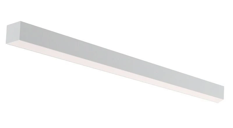 Westgate  SCXt 2In 4Ft 15/16 Grid Linear 20/30/40W 30K/35K/40K - Flat Lens, Commercial Indoor Lighting, 20W/30W/40W, 110 Lumens/W, 30K/35K/40K, Sandy White Finish, 0~10V Dimmable - Cheap-Us