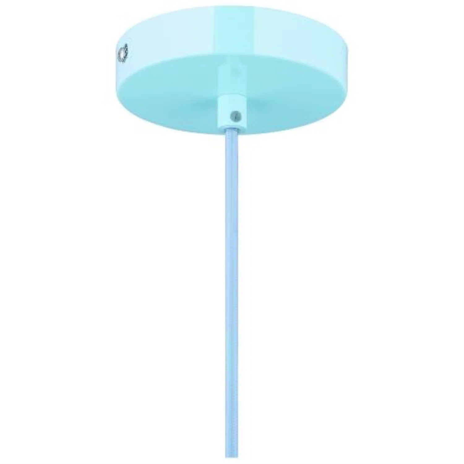 Sunlite CF/PD/N/BB Baby Blue Nova Residential Ceiling Pendant Light Fixtures With Medium (E26) Base - Cheap-Us
