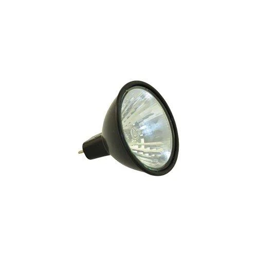 Bulbrite FMW/BLK 35 Watt Dimmable Halogen MR16 Bulb, Bi-Pin GU5.3 Base, Black - Cheap-Us