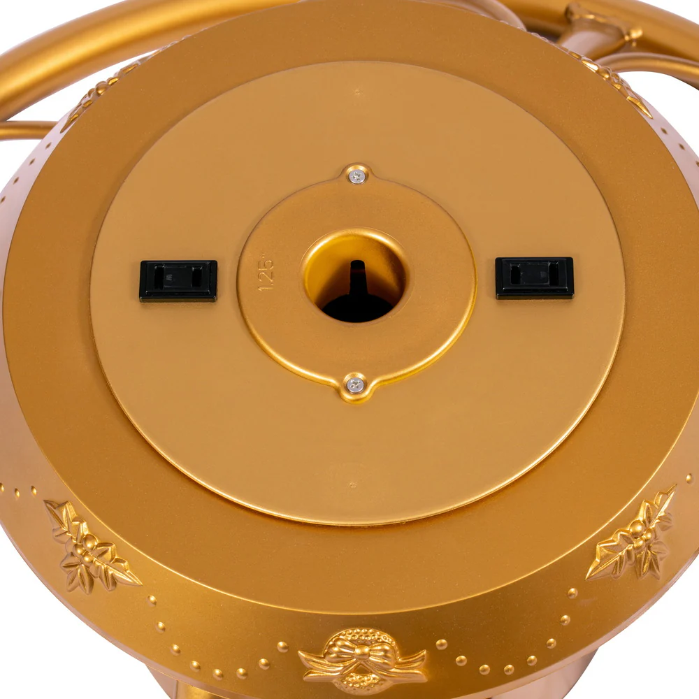 Vickerman Gold 360 Degree Rotating Tree Stand for Artificial Tree. Holds up to 120Lbs. - Cheap-Us