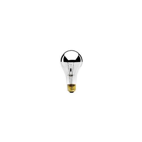 Bulbrite 100A21HM 100 Watt Dimmable Incandescent Half Chrome A21 Bulb, Medium Base - Cheap-Us