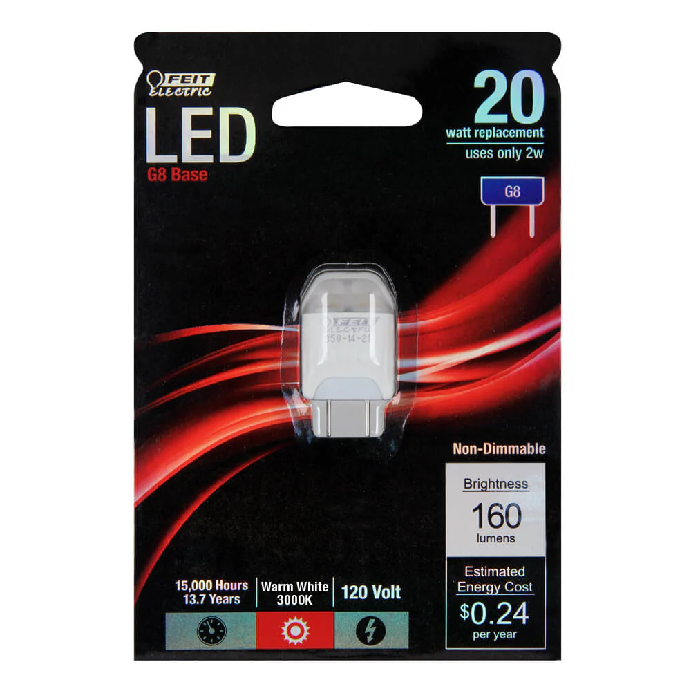 160 Lumen 3000K Non-Dimmable LED - Cheap-Us