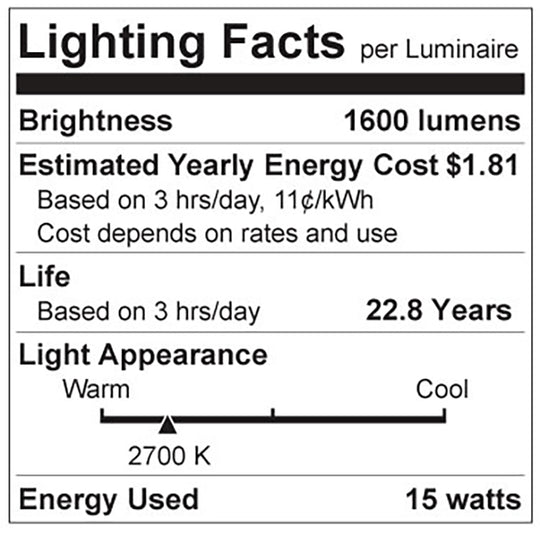 Luxrite LED A19 Light Bulb, E26 - Medium Base, 15W, 2700K - Warm White, 1600 Lumens, 80 CRI, Frost Finish, Dimmable, Pack of 48 (LR21445) - Cheap-Us