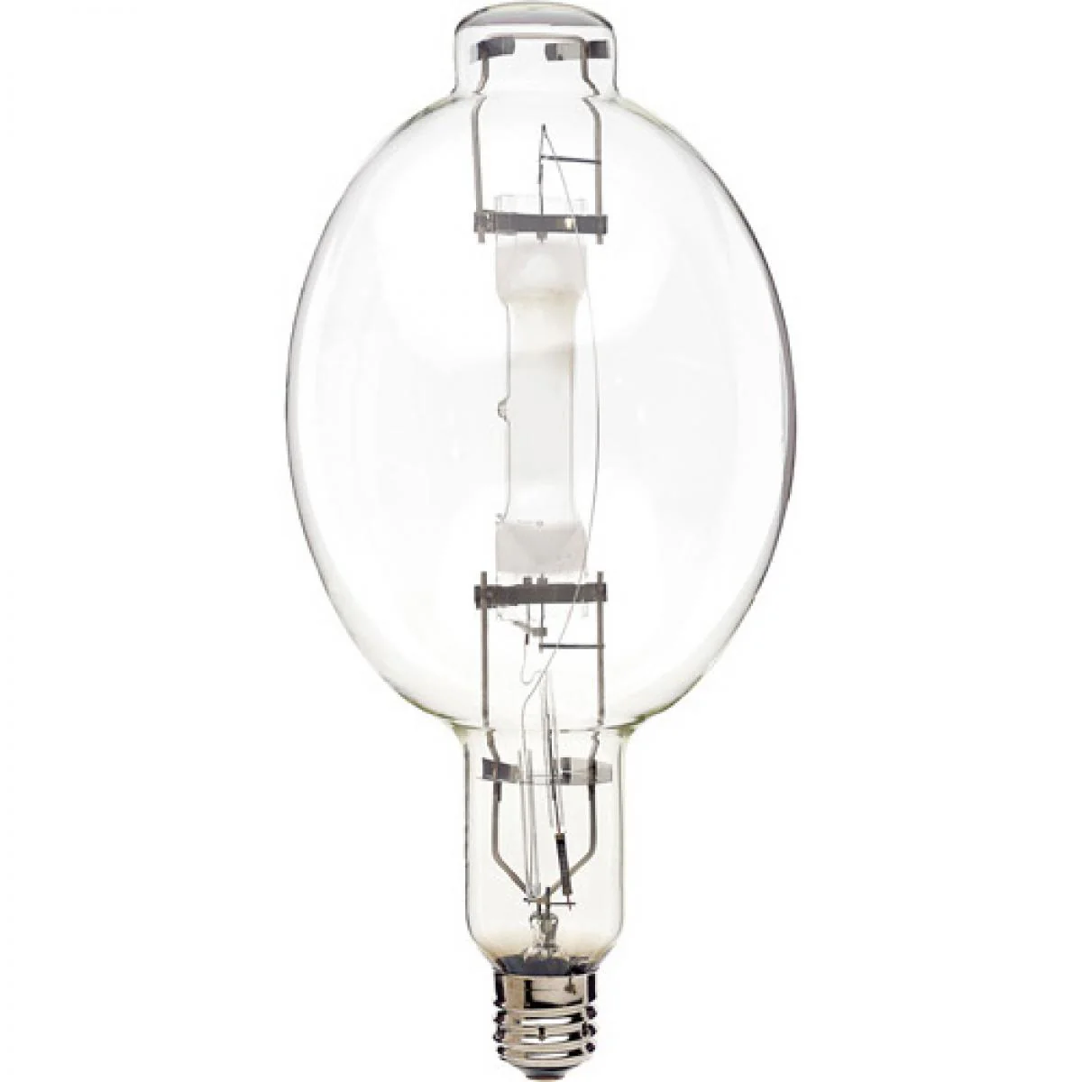 S4837 MH1500/HBU 1500 Watt; Metal Halide HID; Mogul base; BT56; Clear; 65 CRI; 3400K - Cheap-Us