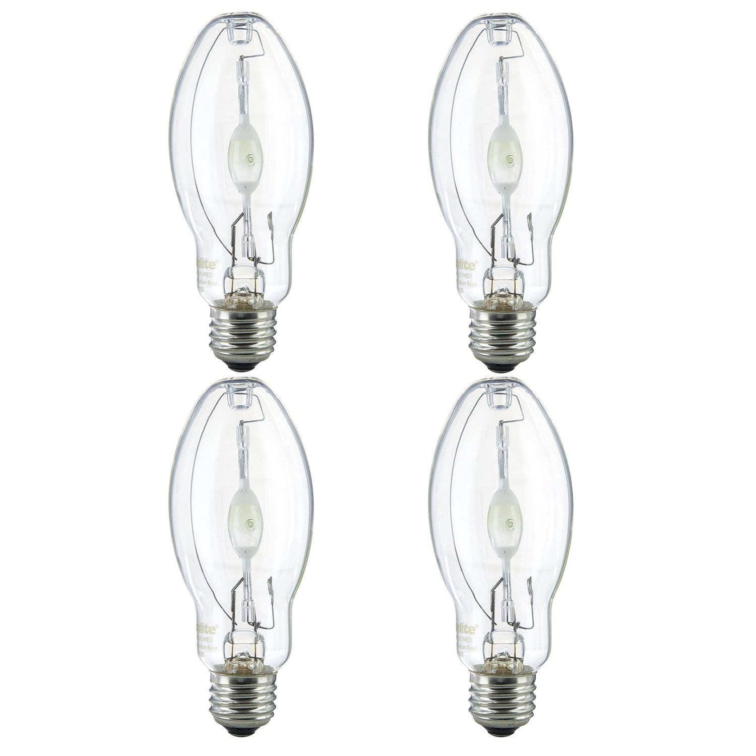 Sunlite 100 Watt Metal Halide, Medium Base, Pulse Start, Uncoated - Cheap-Us