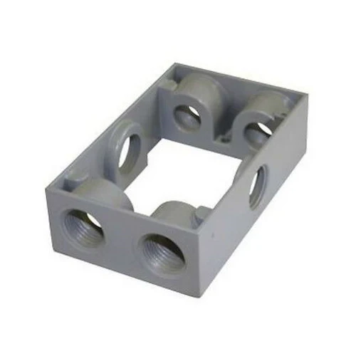 Westgate 3/4” Trade Size, 6 Outlet Holes, 9.5 Cu. In., Electrical Products, Gray Finish - Cheap-Us