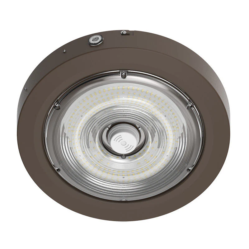 Westgate Builder Series Indoor Round Canopy Light Selectable 40/60/80W 30/40/50K Sensor Ready, Brz, Outdoor Lighting, 40W/60W/80W, 135 Lumens/W,  30K/40K/50K - Cheap-Us