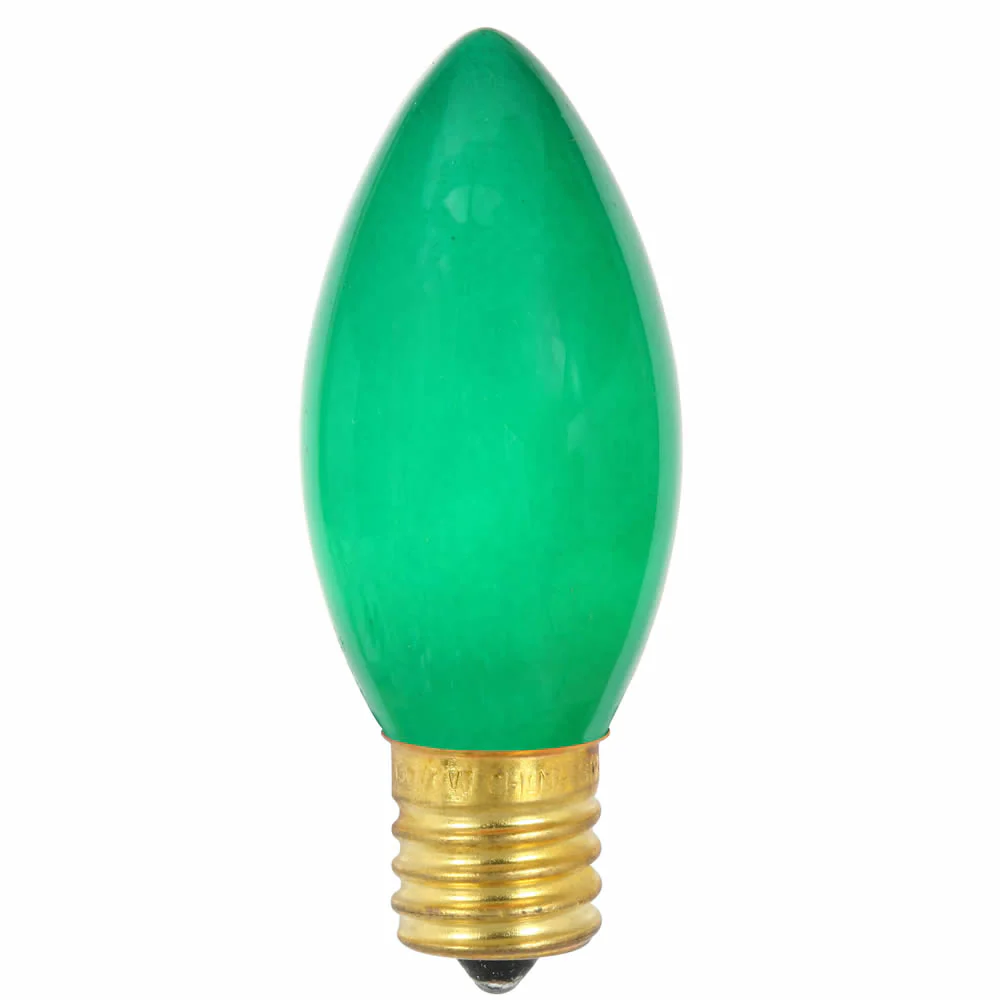 Vickerman C9 Ceramic Green Replacement Bulb 7 Watt 130 Volt UL box of 25 - Cheap-Us
