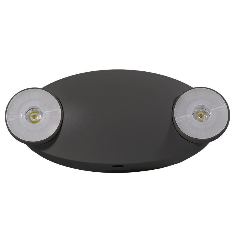 Westgate  LED 2-Head Mini Oval Emergency Light, 120/277V, Black, LED Exit & Emergency Lighting - Cheap-Us