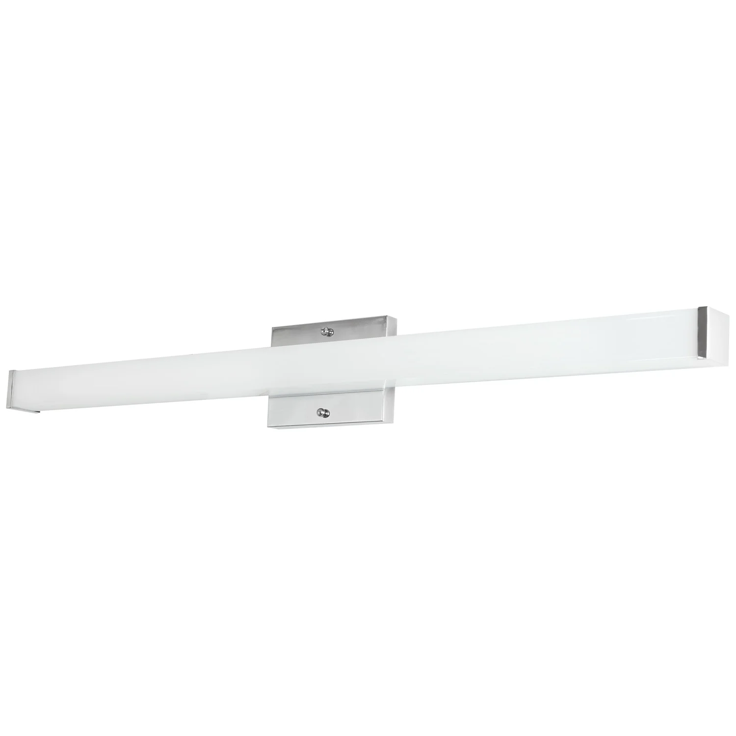 Sunlite 81464 LED 36 Inch Linear Bar Vanity Light Fixture, 25 Watts (100W Equivalent), 1750 Lumens, 3000K Warm White, 120V, Dimmable, 50,000 Hour Lifespan, ETL Listed, Chrome Finish - Cheap-Us