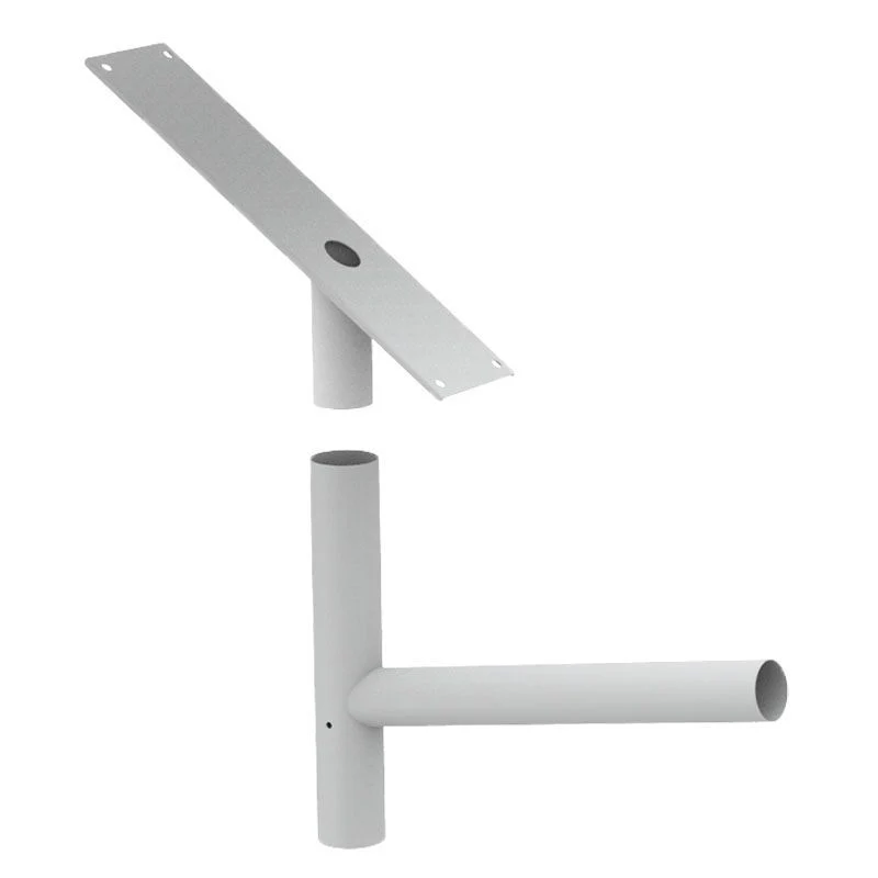 Westgate Pole Mounting Arm For Split Solar Lights, Outdoor Lighting, Grey  Finish - Cheap-Us