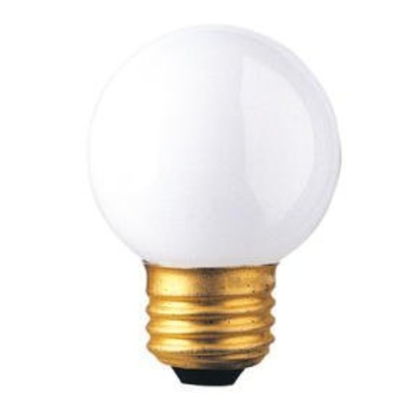 Bulbrite Pack of (40) 25 Watt Dimmable White G16.5 Incandescent Light Bulbs with Medium (E26) Base, 2700K Warm White Light - Cheap-Us