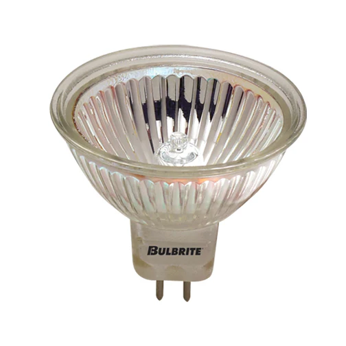 Bulbrite BAB 20 Watt Dimmable Halogen MR16 Bulb, Bi-Pin GU5.3 Base, Clear - Cheap-Us