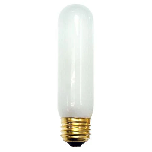 BULBRITE INCANDESCENT T10 MEDIUM SCREW (E26) 40W DIMMABLE LIGHT BULB 2700K/WARM WHITE 25PK (704040) - Cheap-Us