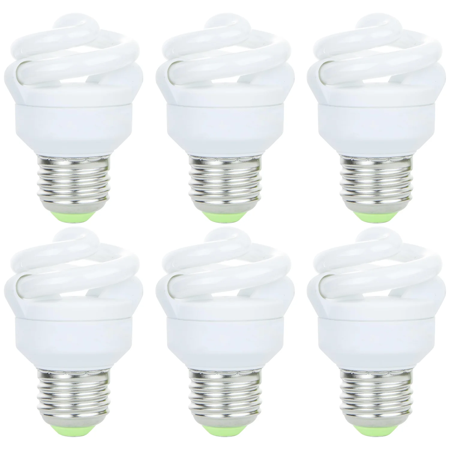 Sunlite 5 Watt Super Mini Spiral Medium Base Warm White (6 Pack) - Cheap-Us