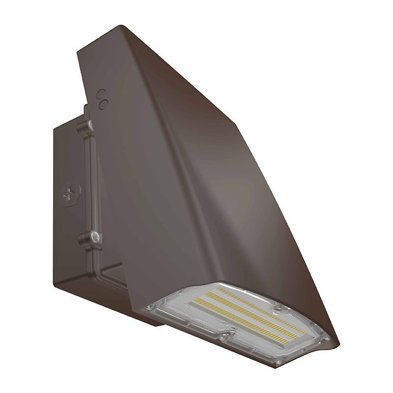 Westgate X-Gen Adjustable Head Cut-Off Wall Pack Lg Housing Adj. 50W-120W 30K 120-277V 0-10V, Outdoor Lighting, 30W, 3900 Lumens, 3000K, Bronze 0~10V Dimmable - Cheap-Us