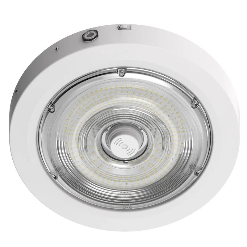 Westgate Builder Series Indoor Round Canopy Light Selectable 40/60/80W 30/40/50K Sensor Ready, Wh, Outdoor Lighting, 40W/60W/80W, 135 Lumens/W, 30K/40K/50K, White Finish, 0-10V - Cheap-Us