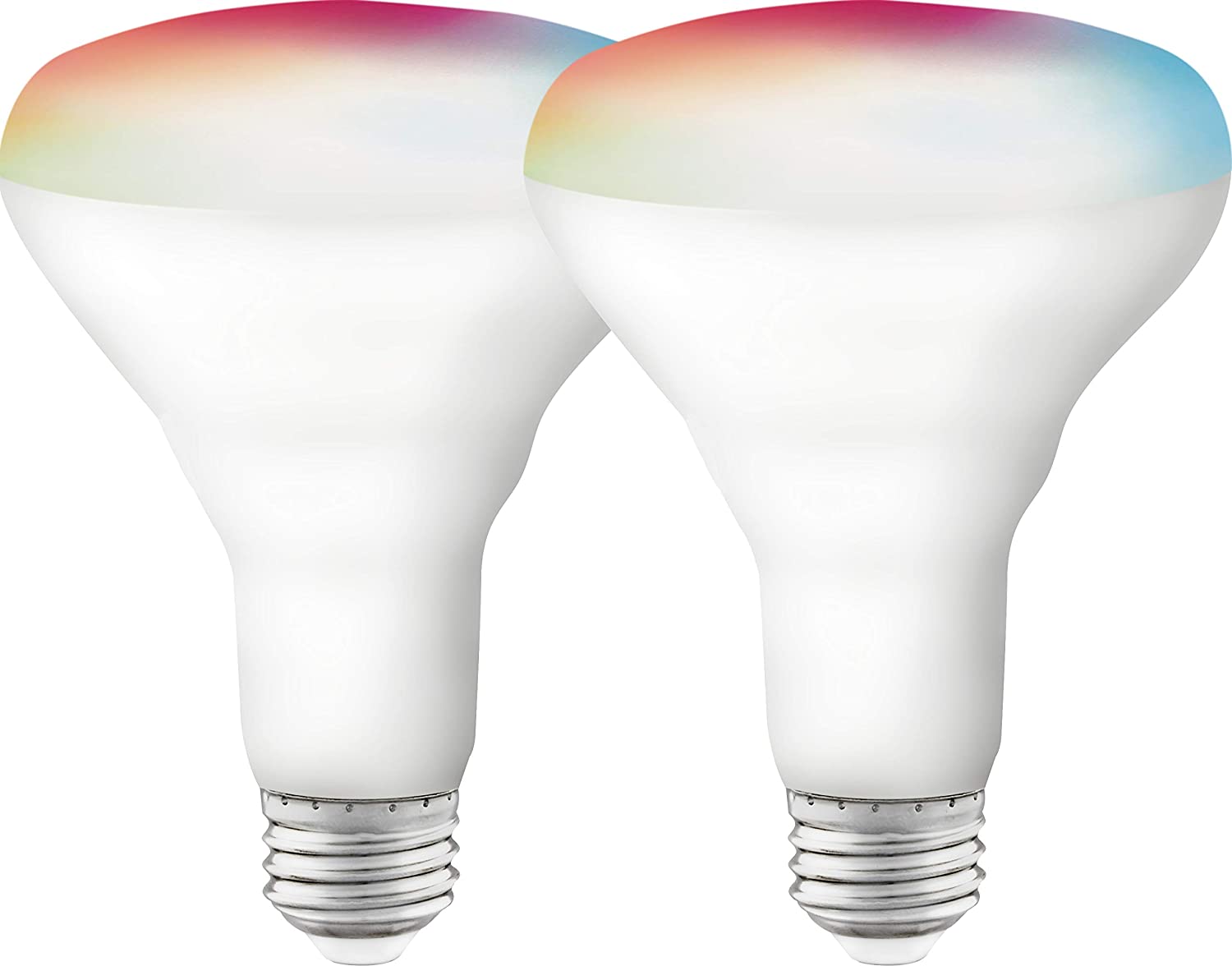 Starfish BR30 WiFi Smart LED, 9.5 Watt, RGBW & Tunable White Light Bulb - Cheap-Us