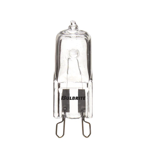Bulbrite Q20G9/120 20 Watt Dimmable Halogen JC T4 Capsule Bulb, 120 Volt, Flat Pin G9 Base, Clear - Cheap-Us