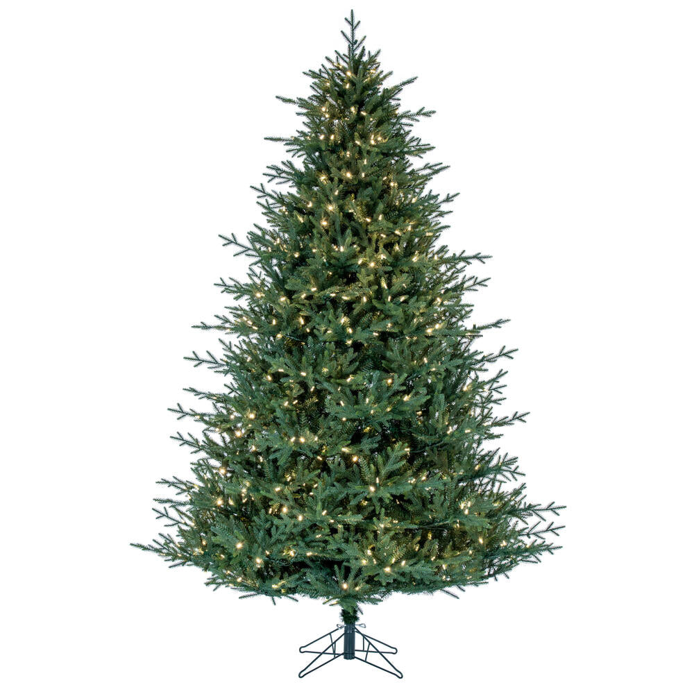 Vickerman 12' Itasca Fraser Artificial Christmas Tree Warm White LED Dura-lit Lights - Cheap-Us