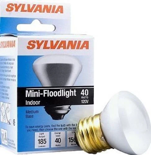 Sylvania 14819 40-Watt Incandescent R14 Mini-Reflector Light Bulb - Cheap-Us