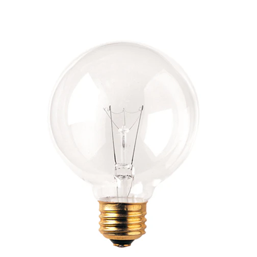 Bulbrite 40G25CL3 40 WattIncandescent G25 Globe, Medium Base, Clear - Cheap-Us