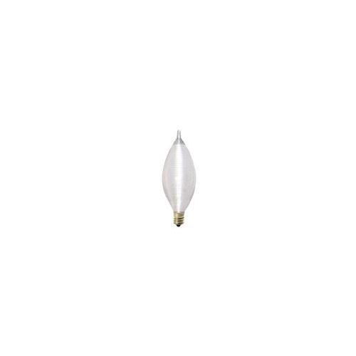 Bulbrite 40C11S 40 Watt Incandescent C11 Spunlite Chandelier Bulb, Candelabra Base, Satin - Cheap-Us