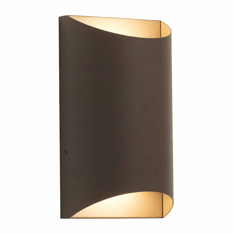 Westgate LED Wall Sconce Light, Outdoor Lighting, 15W, 1300 Lumens, 4000K, Dark Bronze Finish - Cheap-Us