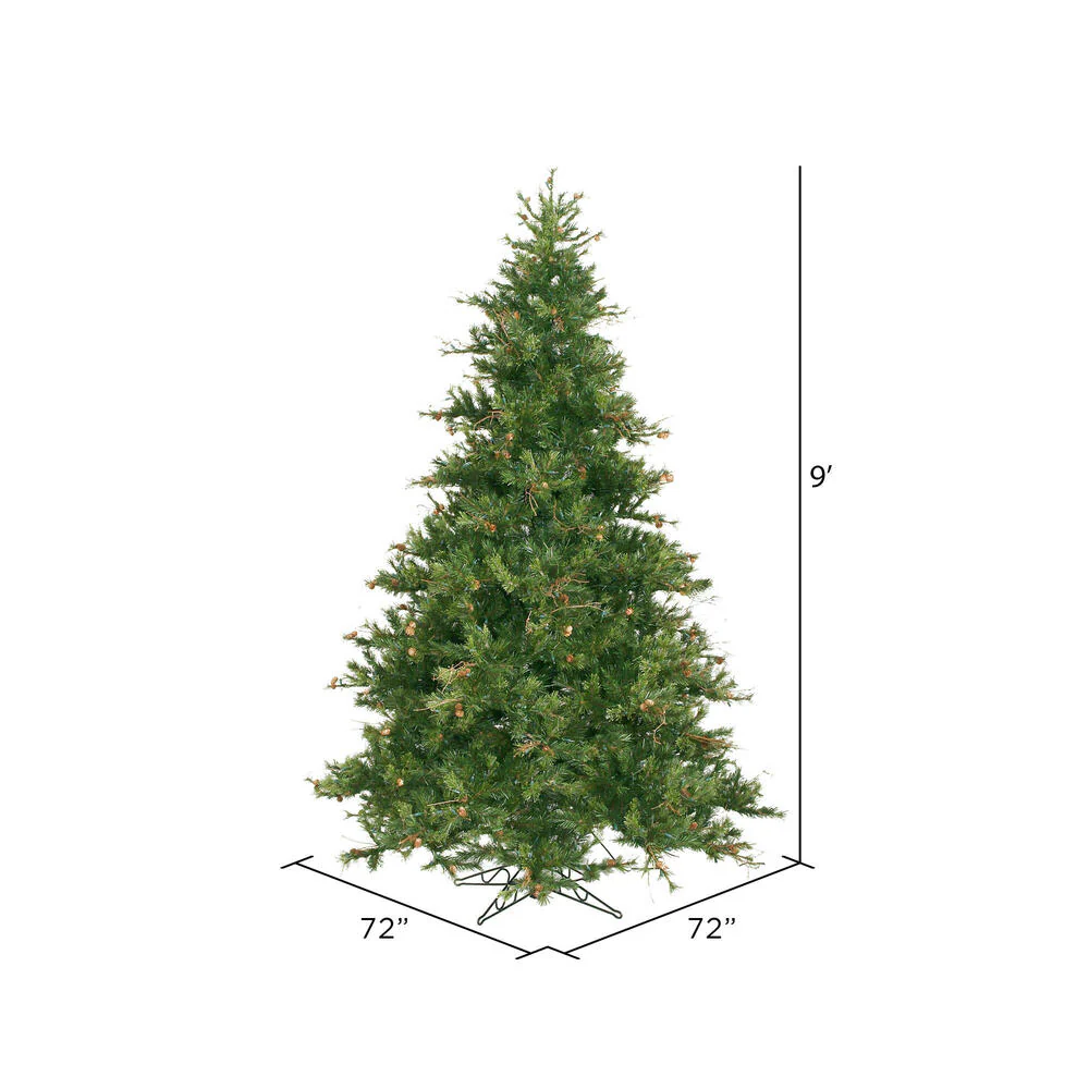 Vickerman 9' Mixed Country Pine Artificial Christmas Tree Unlit - Cheap-Us