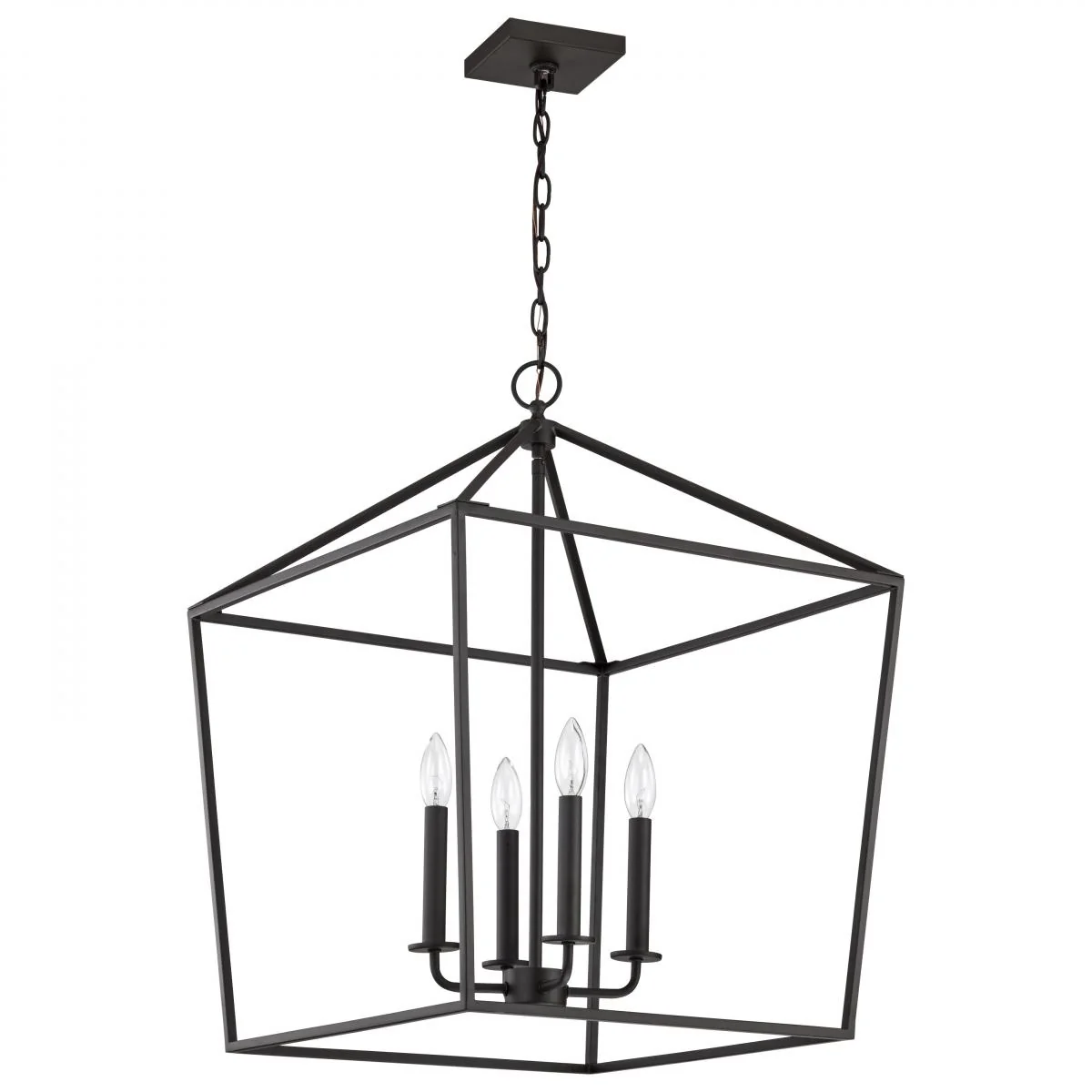 60-7941 EMMA 4LT SM PENDANT Emma 4 Light Small Pendant; Matte Black Finish - Cheap-Us