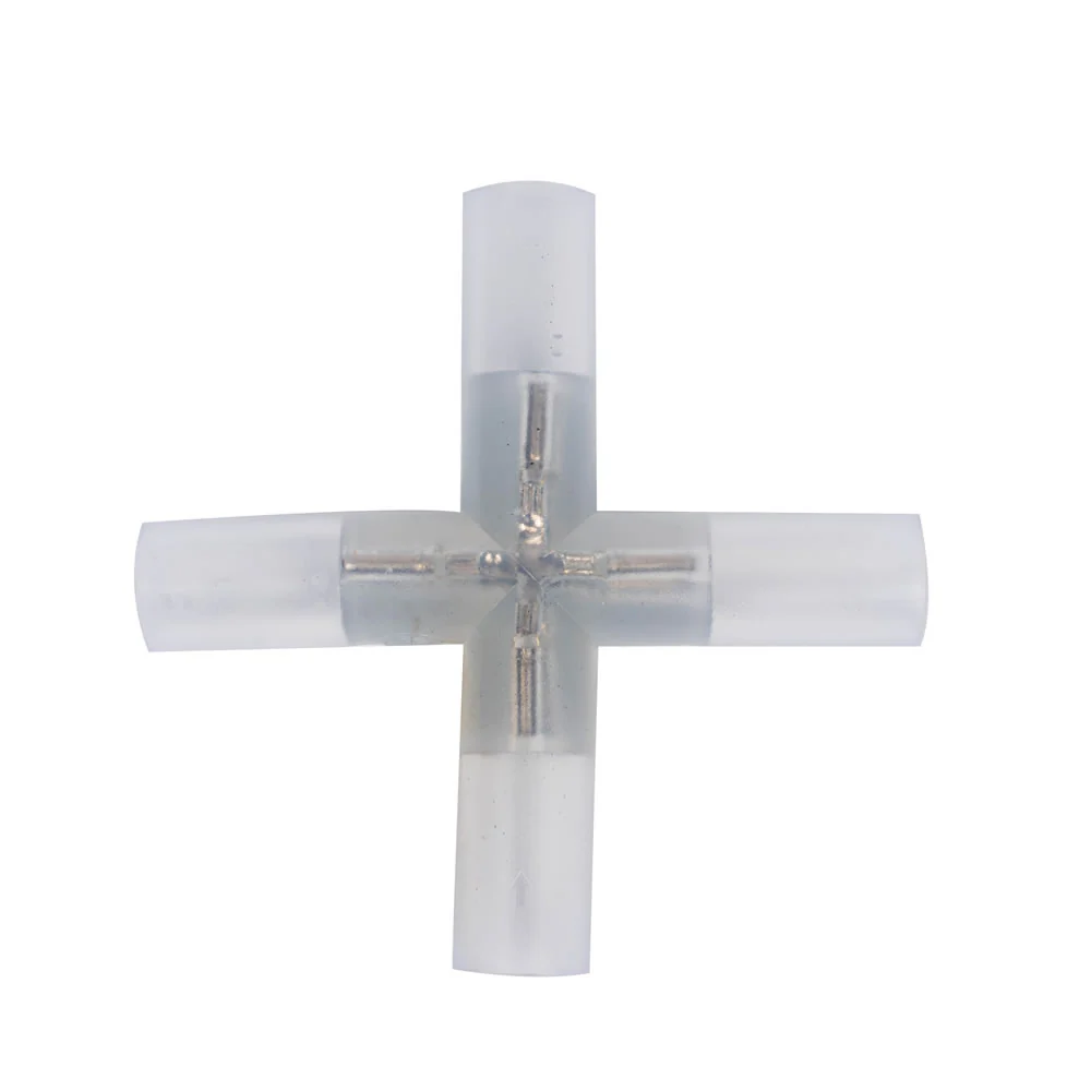 Vickerman .5 Rope Light Cross-Connector PVC - 12 Pack - Cheap-Us