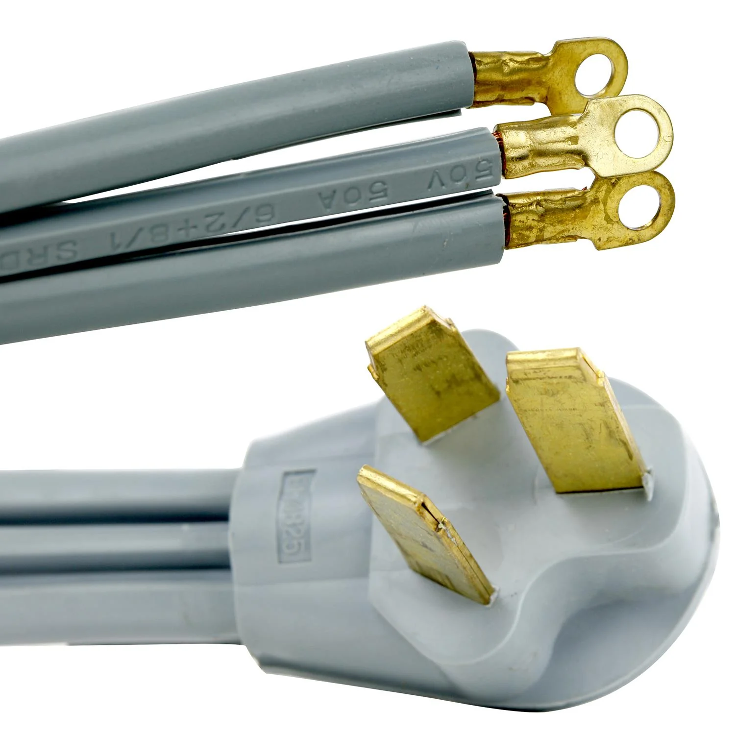 Sunlite EX4/R/50A Range 4-Feet Extension Cord, Grey - Cheap-Us