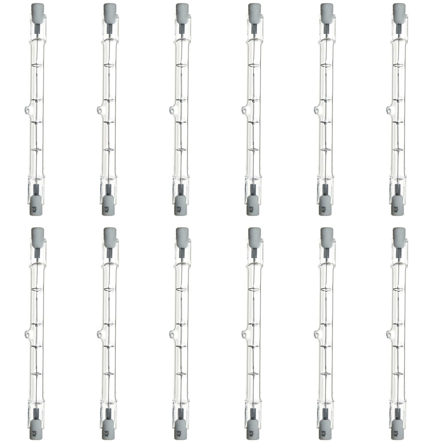 Sunlite 100 Watt, Double Ended T3, RSC Base, Clear - Cheap-Us