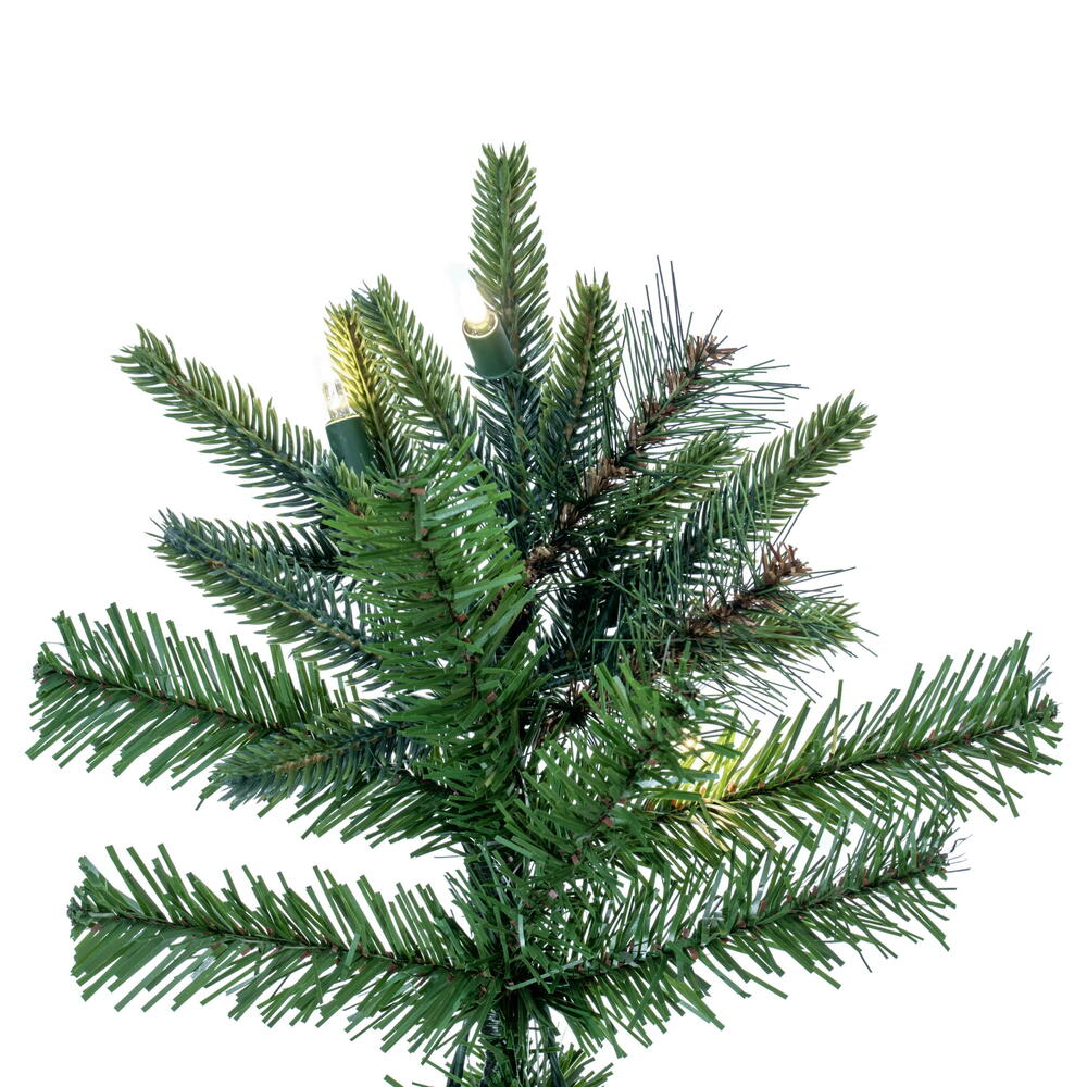 Vickerman 7' Shawnee Fir Artificial Christmas Tree Warm White LED Dura-lit Lights - Cheap-Us