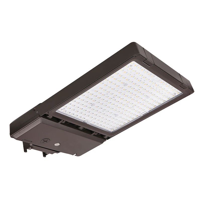Westgate Maximum-Feature Area Flood 70/100/150W 30/40/50K T3 Rotatable Photocell And Sensor Ready 480V, Outdoor Lighting, 70W/100W/150W, 145 Lumens/W,  30K/40K/50K, Bronze Finish, 0-10V - Cheap-Us