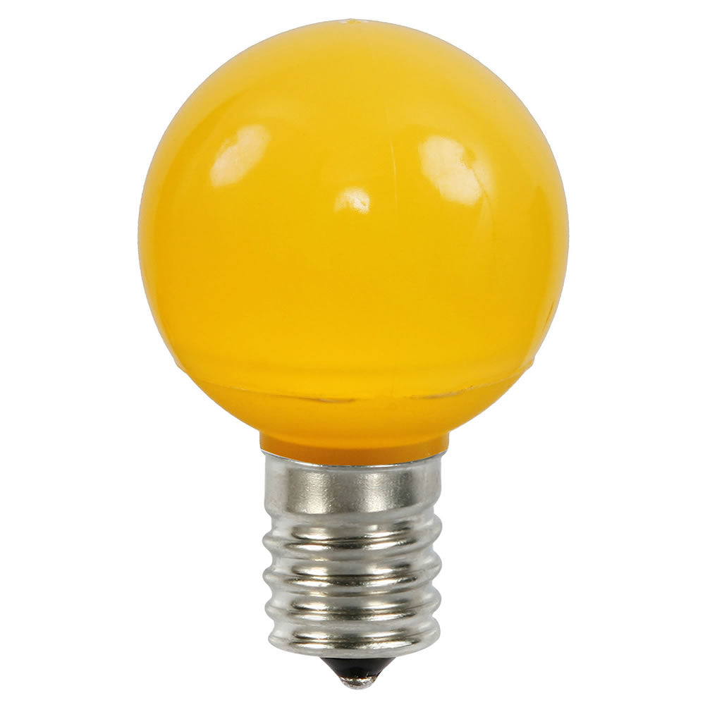 Vickerman G50 Yellow Ceramic LED Replacement Bulb package of 25 - Cheap-Us