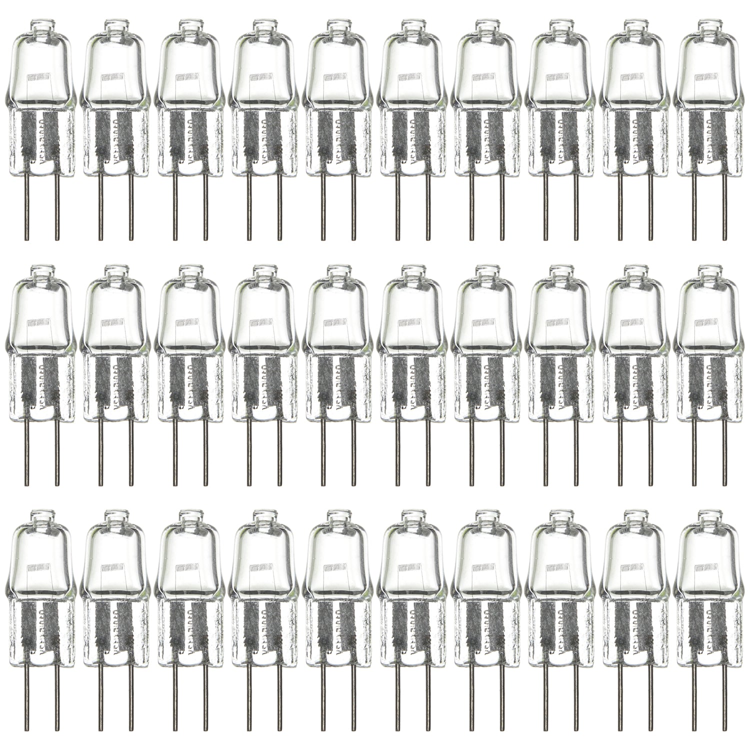 Sunlite 10 Watt, Single Ended T2.5, G4 Bi-Pin Base, Clear - Cheap-Us