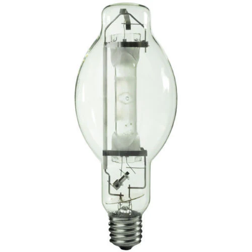 SYLVANIA 64469 - 1000 Watt - BT37 - Metal Halide Reduced Envelope - Unprotected Arc Tube - 3800K - ANSI M47/E - Mogul Base - Universal Burn - M1000/U/BT37 - Cheap-Us