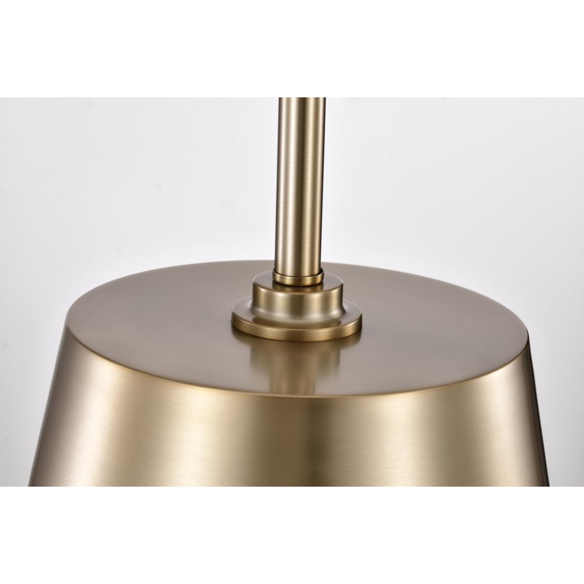 60-7938 ALEXIS 1LT LG PENDANT Alexis 1 Light Large Pendant; Burnished Brass and Gold Finish - Cheap-Us