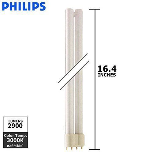 Philips Lighting 34511-6 - PL-L 36W/830/- 36 Watt CFL Light Bulb - Compact Fluorescent - 4 Pin 2G11 Base - 3000K - - Cheap-Us