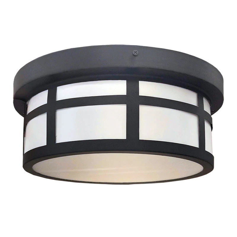 Westgate 12In Outdoor/Indoor Ceiling Light 25W 3Cct TRIAC And 102-277V 0-10V, Orb Finish Outdoor Lighting, 25W, 1920 Lumens, 30K/40K/50K, Dark Orb Finish, TRIAC Dimming+0-10V - Cheap-Us