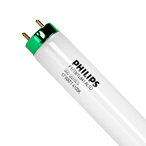 Philips 281899 F17T8/TL841 ALTO - T8 17 Watt - 4100 Kelvin - 24 in. - 1375 Lumens - 800 Series Phosphors - Cheap-Us