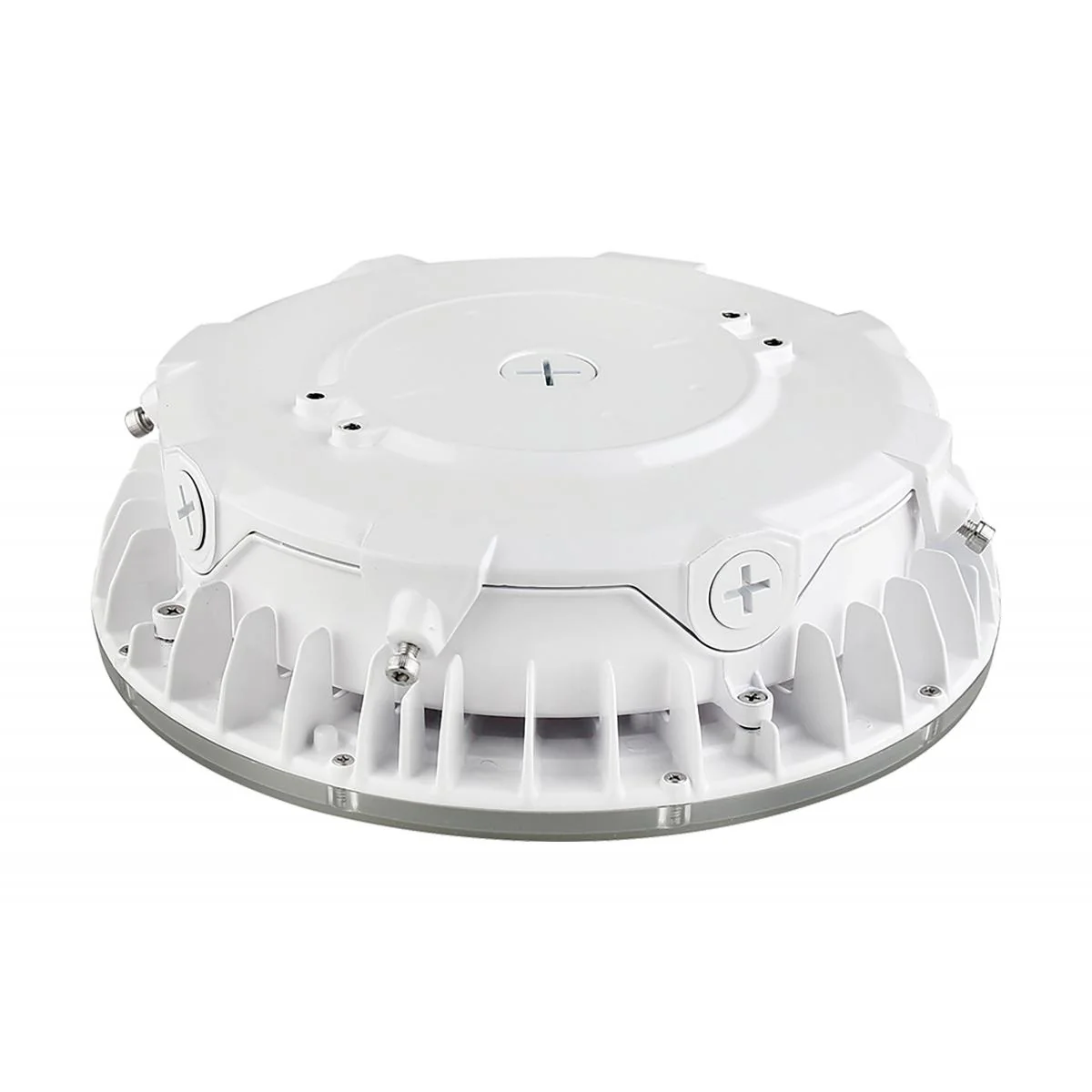 65-623 25W LED CANOPY LIGHT LED Canopy Fixture; 25 Watt; CCT Selectable; White Finish; 100-277 Volt - Cheap-Us