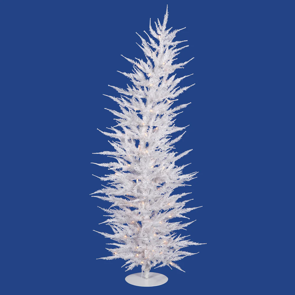 Vickerman 3' White Laser Artificial Christmas Tree Clear Dura-lit Incandescent Lights - Cheap-Us