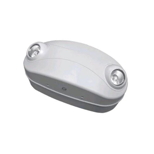 Westgate 2 Lamp Emergency Fixture, White Housing, 120/277V, Ultra Bright Mr-16 Lamps, 50W Remote Capacity..., LED Exit & Emergency Lighting, 3.3W Per Head - Cheap-Us