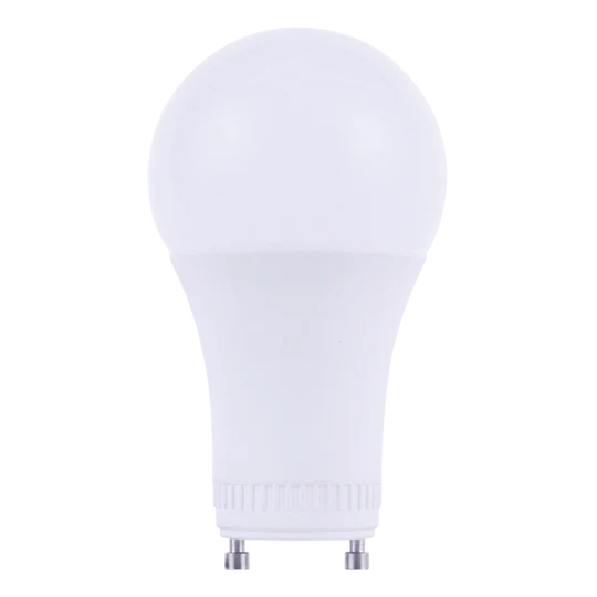 Luxrite LED A19, GU24 Twist & Lock Base, 9W, 3000K - Soft White, 800 Lumens, 80 CRI, Frost Finish, Dimmable, Pack of 12 (LR21461) - Cheap-Us