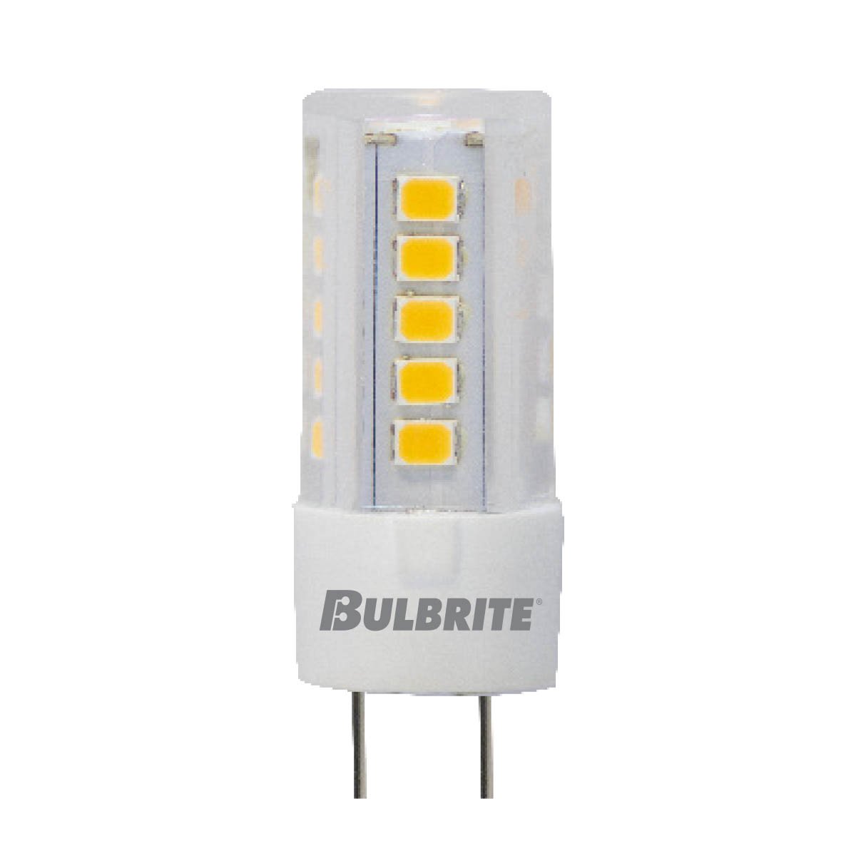 BULBRITE LED T4 BI-PIN (G4) 4.5W NON-DIMMABLE CLEAR 2700K/WARM WHITE LIGHT 40W INCANDESCENT EQUIVALENT - Cheap-Us