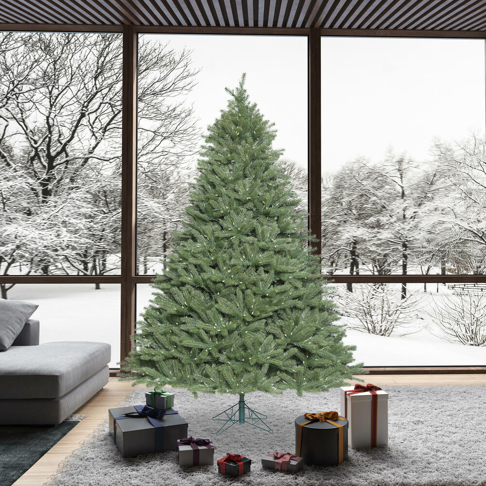 Vickerman 7.5' Colorado Spruce Artificial Christmas Tree Warm White LED Lights - Cheap-Us