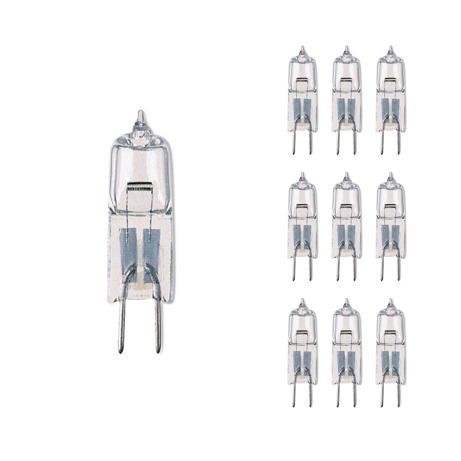 BULBRITE HALOGEN T3 BI-PIN (G4) 10W DIMMABLE LIGHT BULB 2900K/SOFT WHITE 10PK (650010) - Cheap-Us